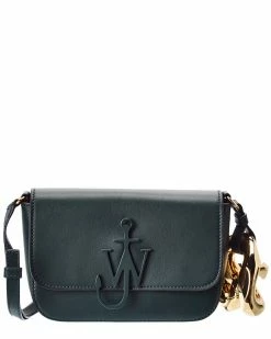JW Anderson Chain Midi Anchor Leather Crossbody Women Crossbody Bags