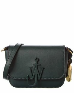 JW Anderson Chain Nano Anchor Leather Crossbody Women Crossbody Bags