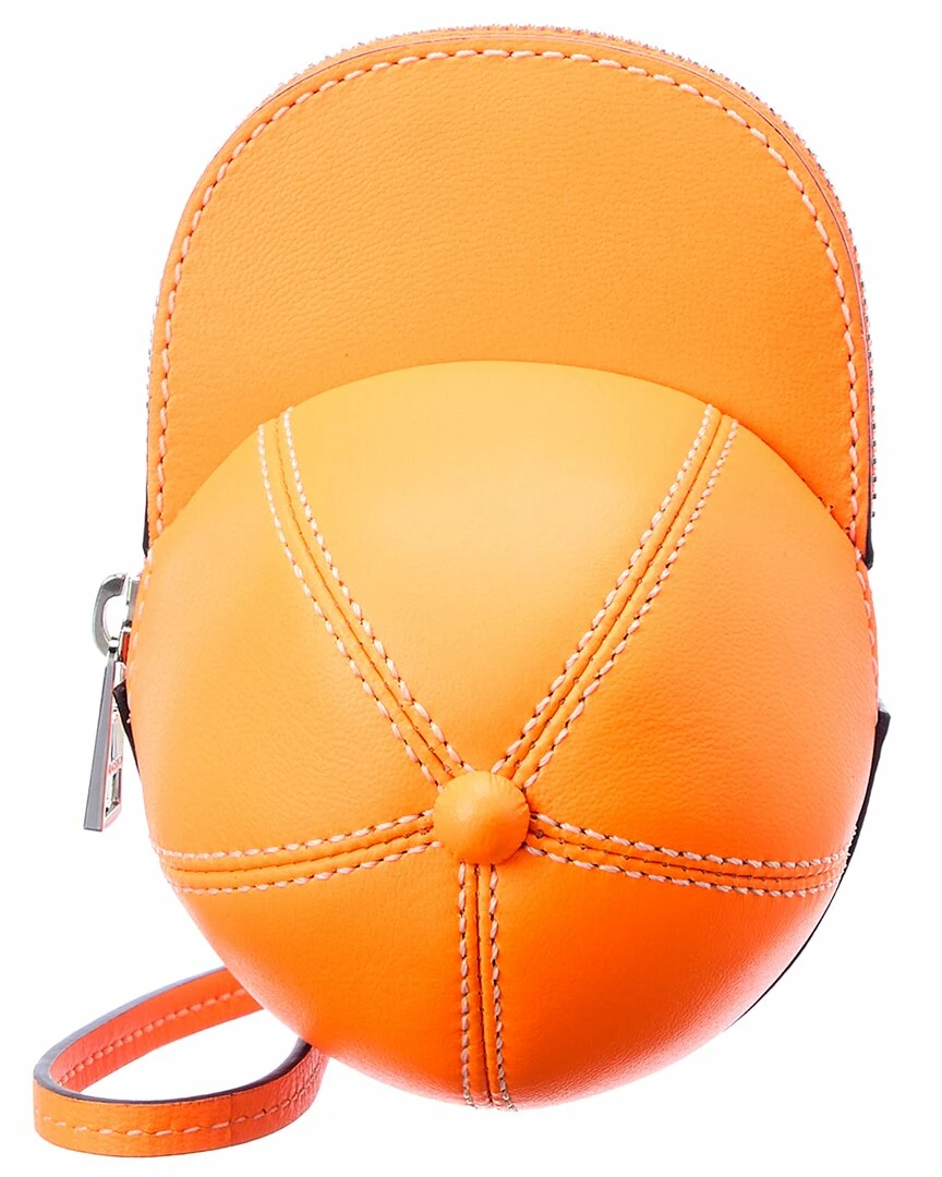 JW Anderson Nano Cap Leather Pouch Women Wallets & Card Cases