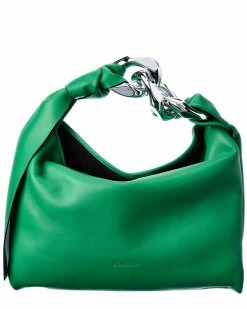 JW Anderson Chain Small Leather Hobo Bag Women Shoulder Bags