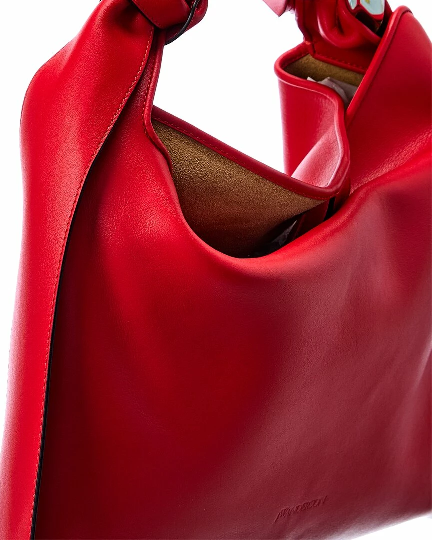 JW Anderson Small Leather Hobo Bag Women Shoulder Bags - Image 3