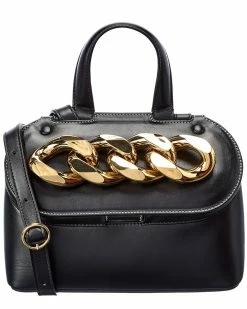 JW Anderson Chain Lid Small Leather Crossbody Women Crossbody Bags