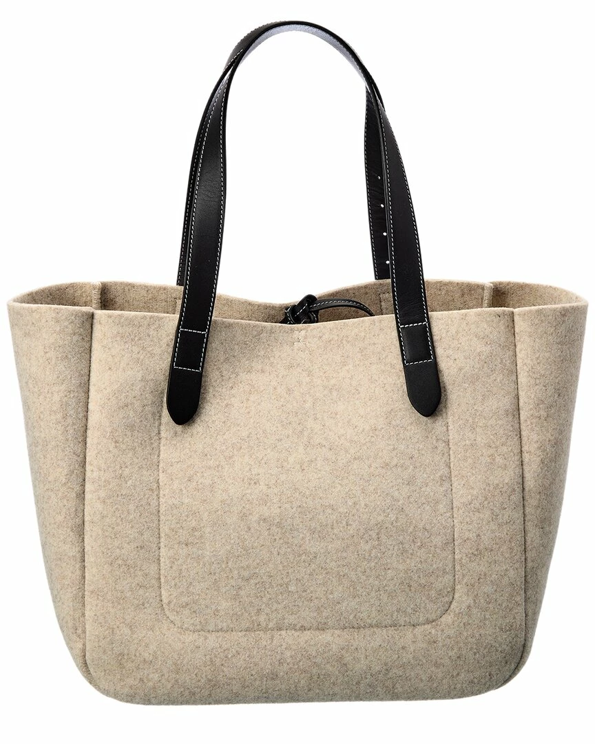 JW Anderson Belt Felt & Leather Tote Women Totes - Image 2