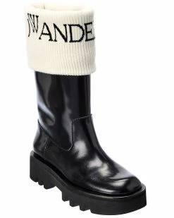 JW Anderson Fisherman Leather Boot Women Boots