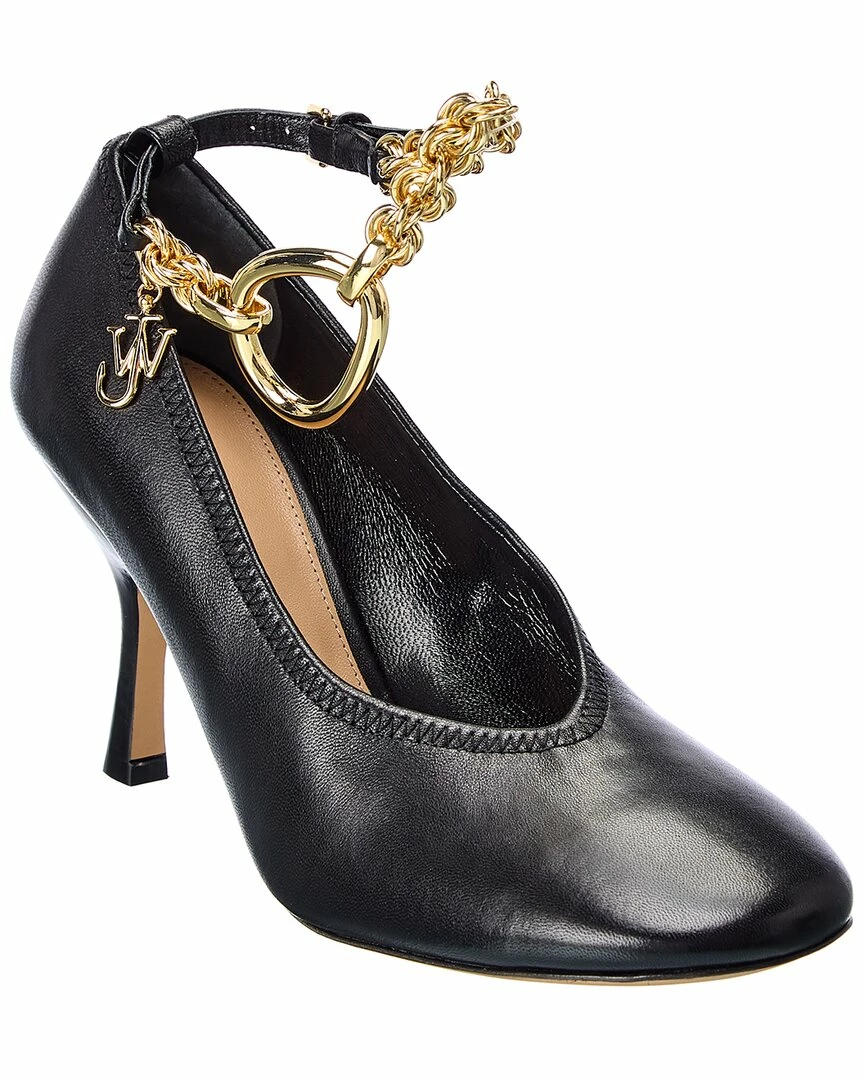 JW Anderson Chain Leather Pump Women Pumps
