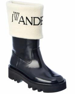 JW Anderson Fisherman Leather Boot Women Boots