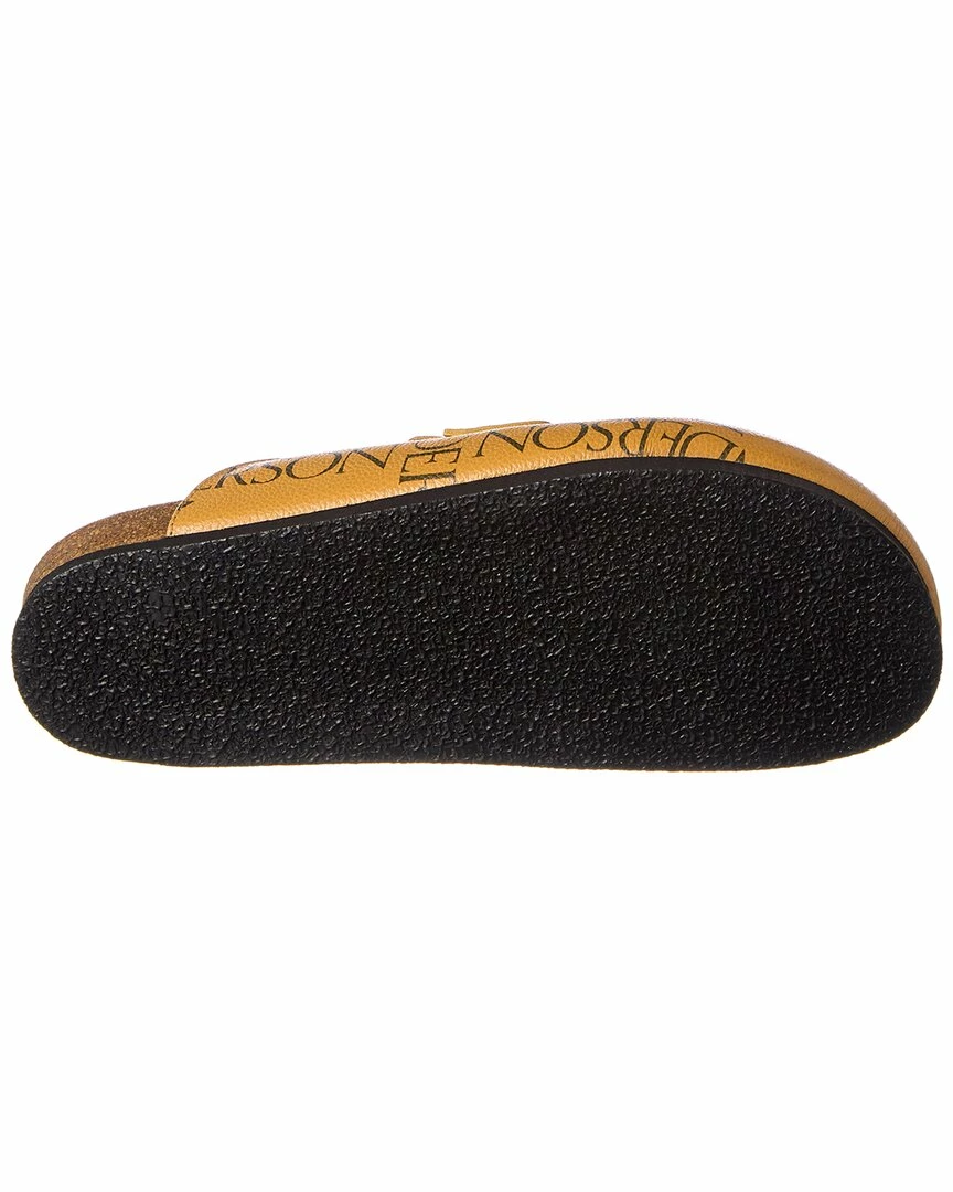 JW Anderson Logo Leather Mule Women Slides & Mules - Image 4