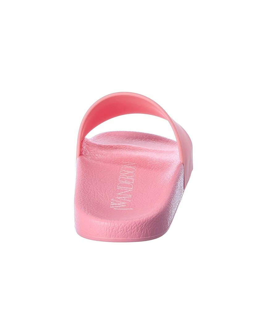 JW Anderson Anchor Logo Rubber Slide Women Flat Sandals - Image 3