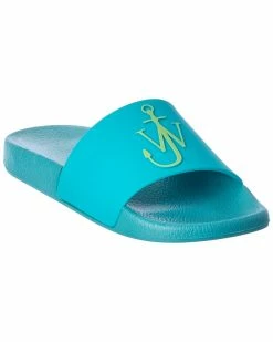 JW Anderson Anchor Logo Rubber Slide Women Slides & Mules