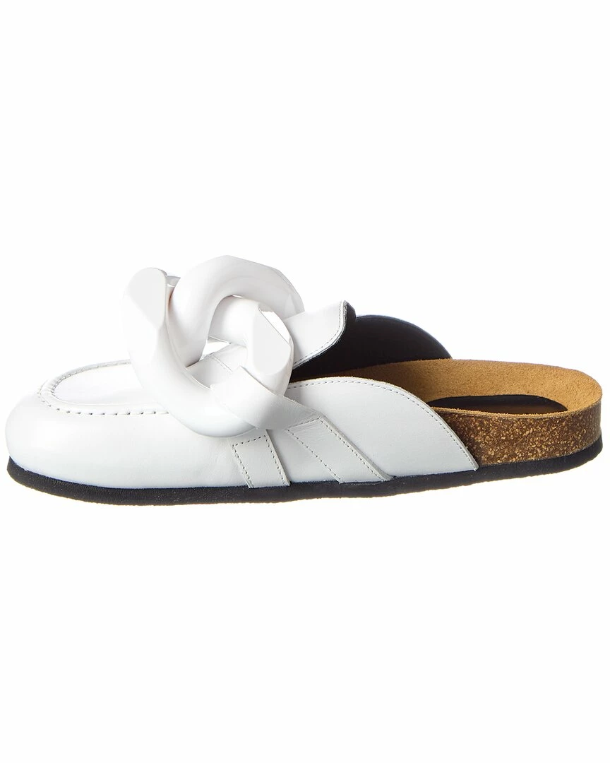 JW Anderson Chain Leather Mule Women Slides & Mules - Image 2