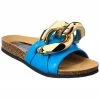 JW Anderson Chain Leather Sandal Women Flat Sandals