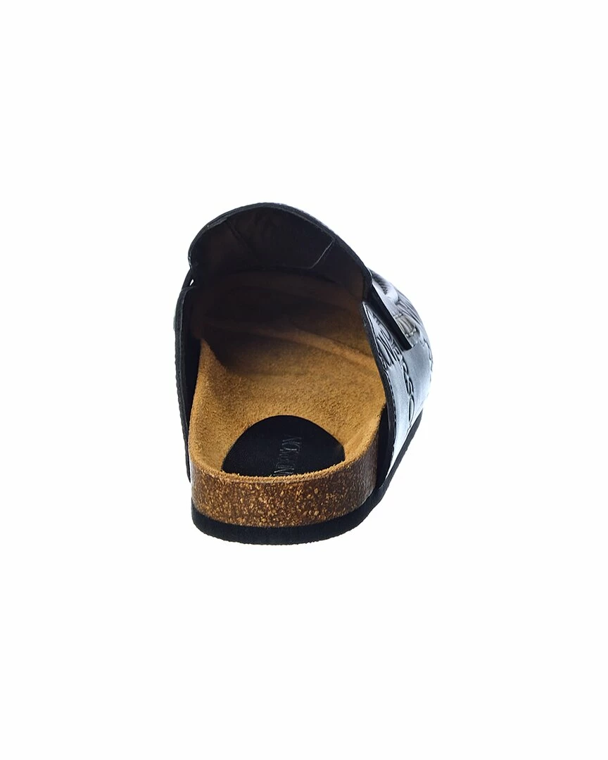 JW Anderson Logo Leather Mule Women Slides & Mules - Image 3