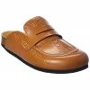 JW Anderson Logo Leather Mule Women Slides & Mules