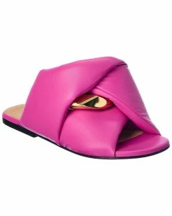 JW Anderson Chain Twist Sandal Women Flat Sandals