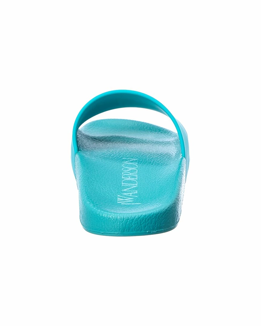 JW Anderson Anchor Logo Rubber Slide Women Flat Sandals - Image 3