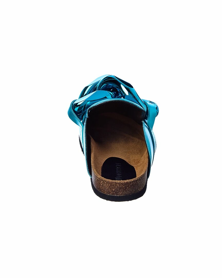 JW Anderson Chain Leather Mule Women Flats - Image 3
