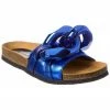 JW Anderson Chain Leather Slide Women Flat Sandals