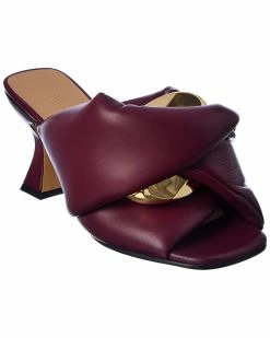 JW Anderson Twist Chain Sandal Women Heeled Sandals