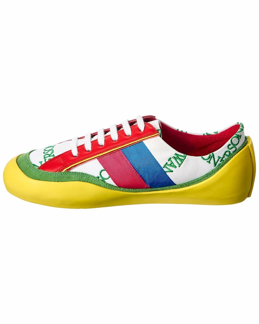 JW Anderson Bubble Canvas & Leather Sneaker Women Fashion Sneakers - Image 2