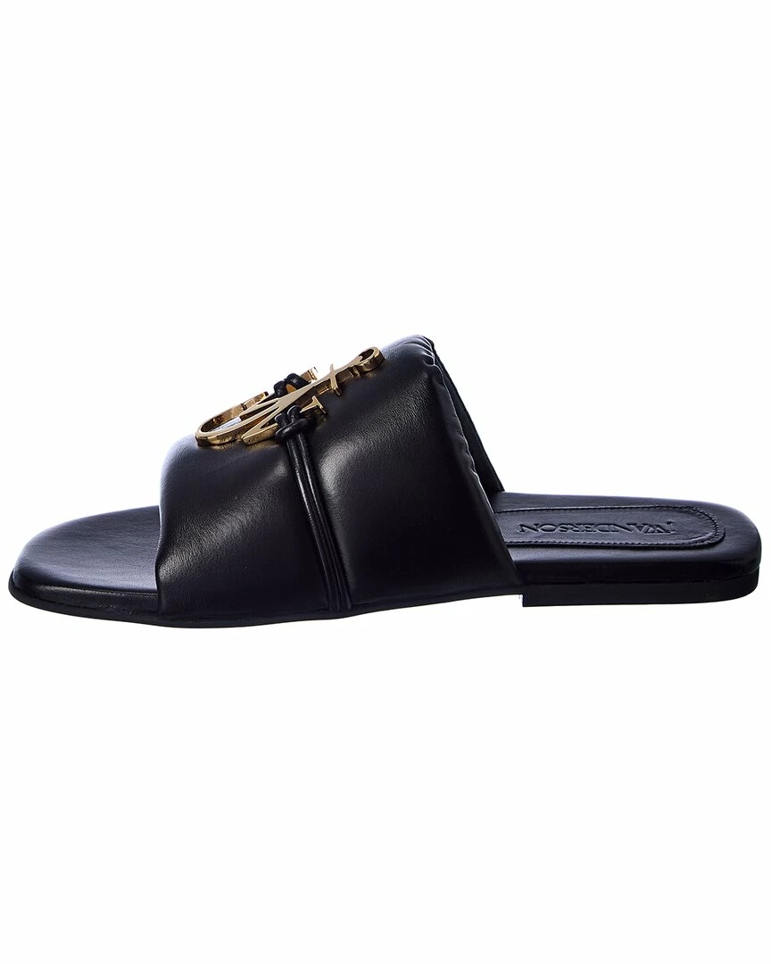 JW Anderson Anchor Leather Slide Women Slides & Mules - Image 2